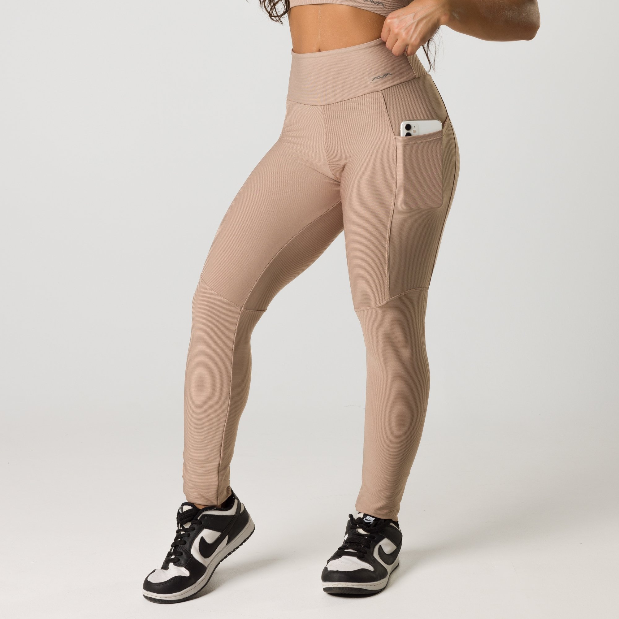 Conjunto Fitness Feminino Calça Legging e Top Transparencia REF: LX128 -  Racy Modas
